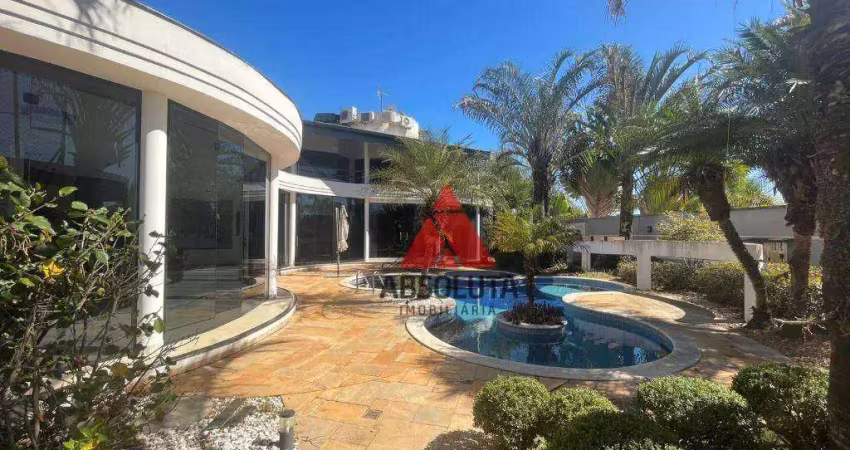 Casa com 3 dormitórios para alugar, 597 m² por r$ 14.000/mês - riviera tamborlim - americana/sp