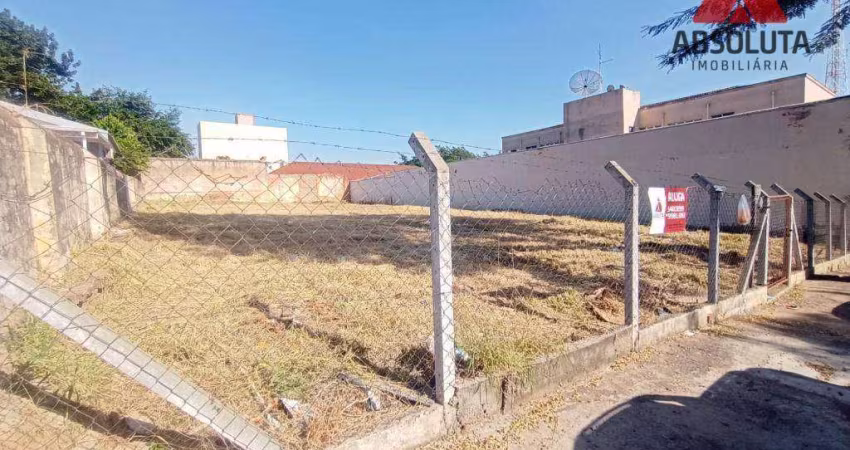 Terreno para alugar, 800 m² por R$ 2.000/mês - Vila Santa Catarina - Americana/SP