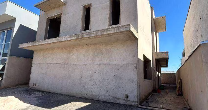 Casa  em construção com 3 dormitórios à venda, Cond. Ypes Amarelos- Americana/SP
