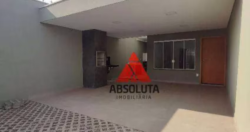 Casa com 3 dormitórios à venda, 125 m² por R$ 610.000,00 - Jardim Boer I - Americana/SP
