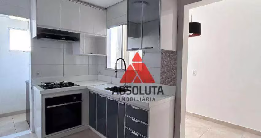 Apartamento com 2 dormitórios  - residencial athenas - parque residencial jaguari - americana/sp