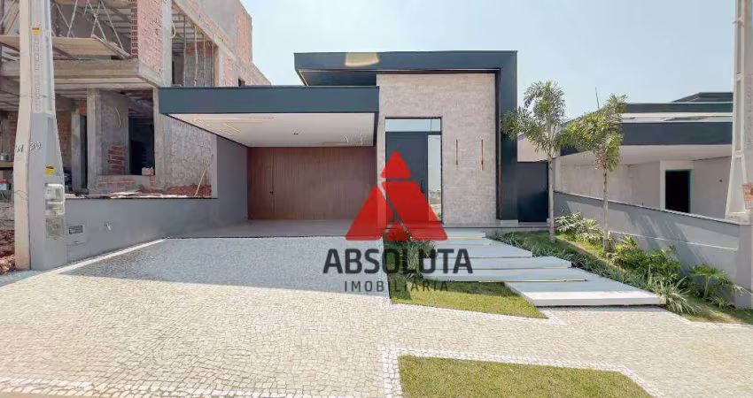 Casa com 3 dormitórios à venda, 170 m² por r$ 1.800.000,00 - condomínio engenho velho - nova odessa/sp