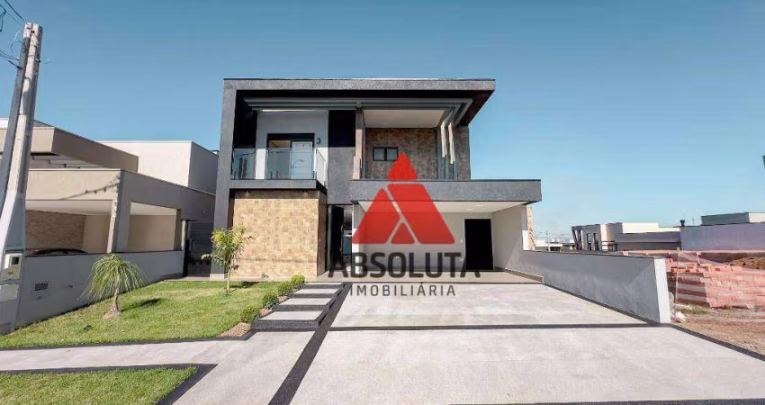 Casa com 3 dormitórios à venda, 242 m² por R$ 1.790.000,00 - Condomínio Engenho Velho - Nova Odessa/SP