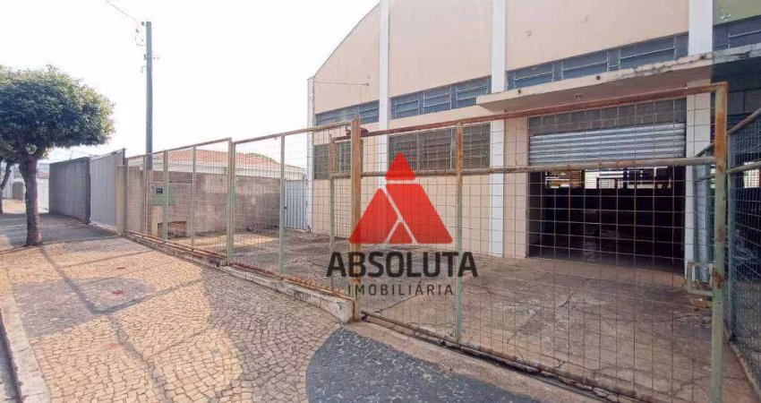 Salão para alugar, 406 m² por R$ 6.300/mês - Vila São Pedro - Americana/SP