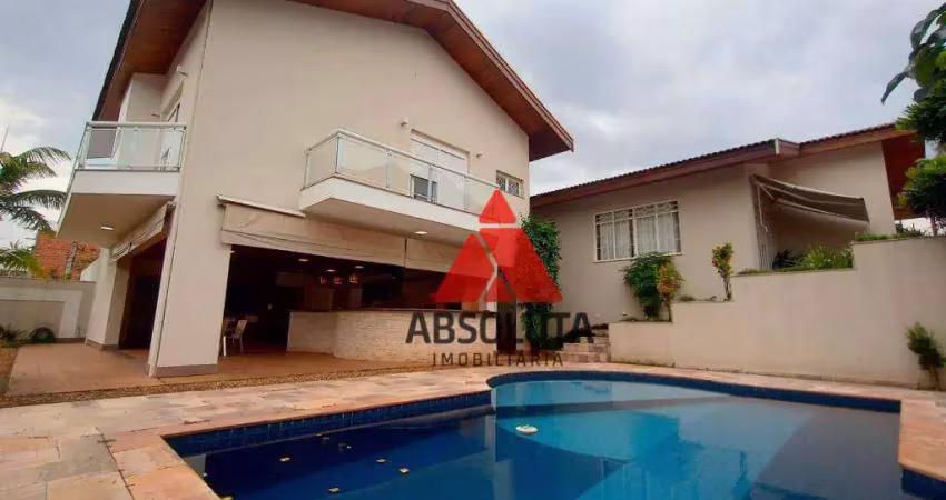 Casa com 3 dormitórios para alugar, 404 m² por R$ 11.000/mês - Jardim Ipiranga - Americana/SP