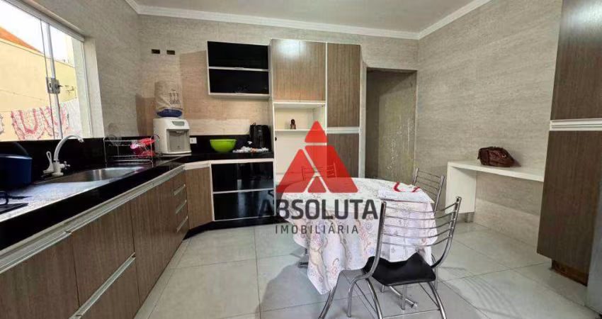 Sobrado com 3 dormitórios à venda, 190 m² por R$ 440.000 - Parque Nova Carioba - Americana/SP