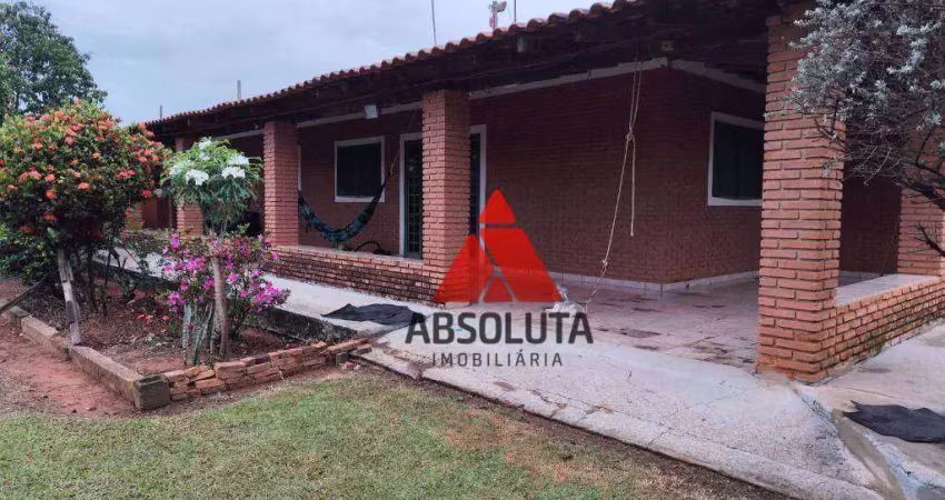Chácara com 3 dormitórios à venda, 1500 m² por r$ 500.000,00 - pires de baixo - limeira/sp