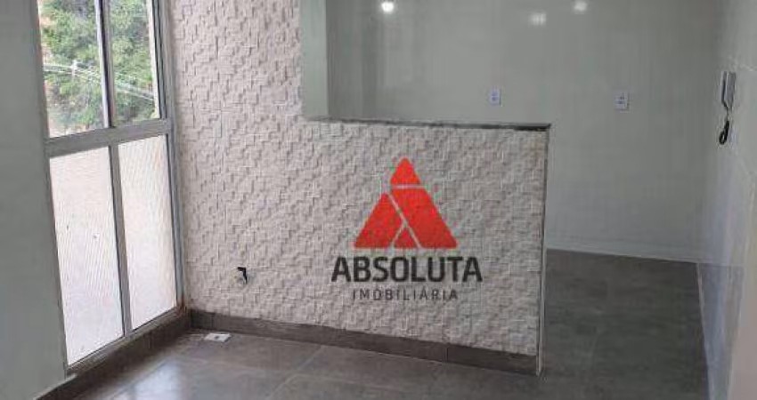 Apartamento com 2 dormitórios à venda, 46 m² por R$ 185.000,00 - Jardim das Laranjeiras - Santa Bárbara D'Oeste/SP
