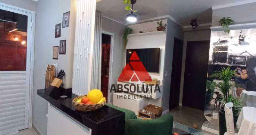 Apartamento com 2 dormitórios à venda, 70 m² por R$ 350.000,00 - Residencial Jardim dos Ipês - Nova Odessa/SP