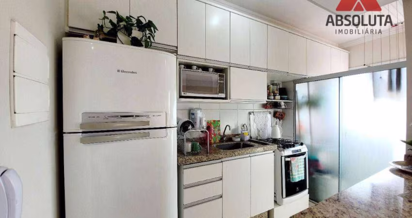 Apartamento com 2 dormitórios à venda, 56 m² por R$ 350.000,00 - Vila Santa Catarina - Americana/SP