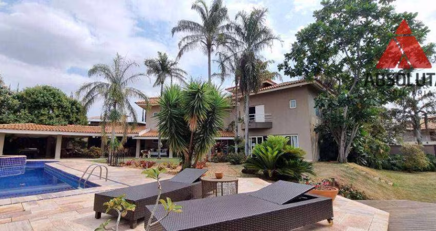 Casa com 4 dormitórios, 680 m² - venda por R$ 4.200.000,00 ou aluguel por R$ 18.583,33/mês - Vale das Paineiras - Americana/SP