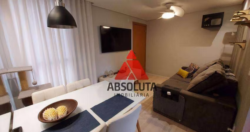 Apartamento com 2 dormitórios à venda, 40 m² por R$ 210.000 - Morada do Sol - Americana/SP