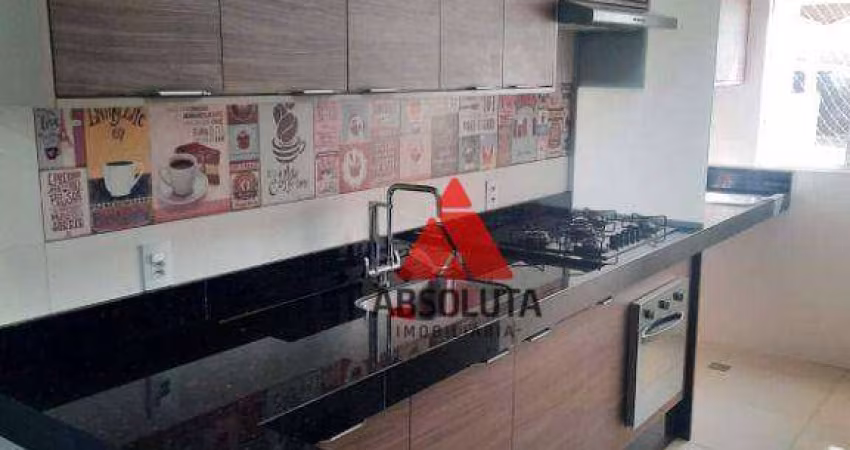 Apartamento com 2 dormitórios à venda, 55 m² por R$ 213.000,00 - Jardim Brasil - Americana/SP
