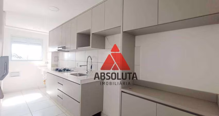 Apartamento com 2 dormitórios para alugar, 54 m² por R$ 2.075,00/mês - Vila Mollon IV - Santa Bárbara D'Oeste/SP
