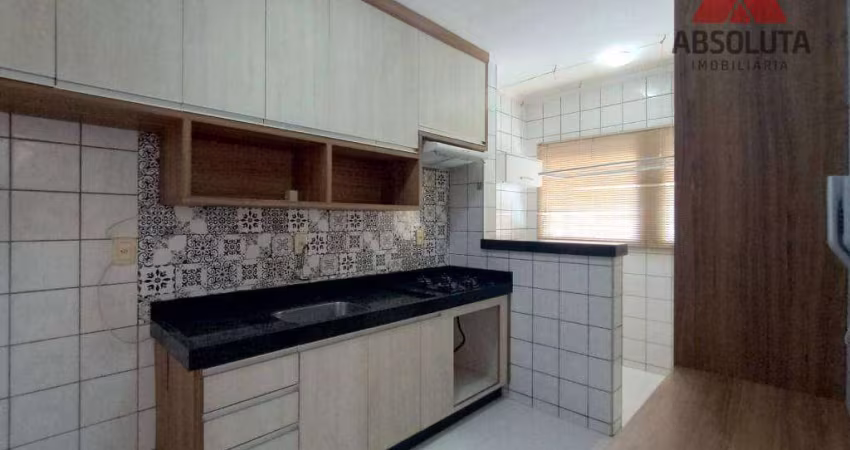 Apartamento com 2 dormitórios para alugar, 49 m² por R$ 1.300/mês - Santa Cruz - Americana/SP