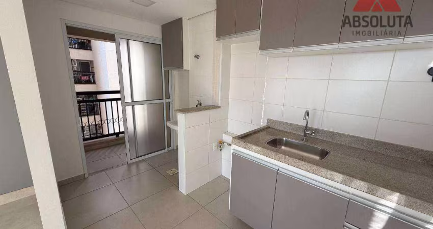 Apartamento com 2 dormitórios para alugar, 69 m² por R$ 2.466,04/mês - Residencial Dona Margarida - Santa Bárbara D'Oeste/SP