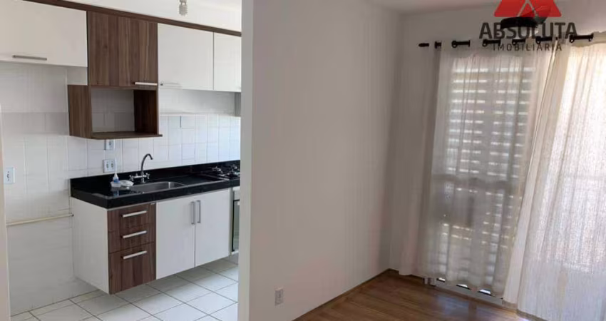 Apartamento com 2 dormitórios para alugar, 50 m² por R$ 1.888,00/mês - Cariobinha - Americana/SP