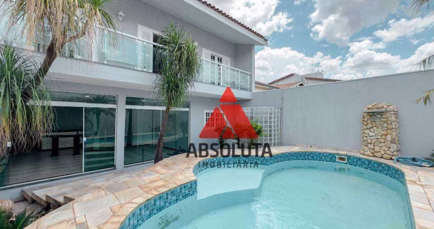 Casa com 3 dormitórios para alugar, 251 m² por R$ 6.000/mês - Jardim São Domingos - Americana/SP