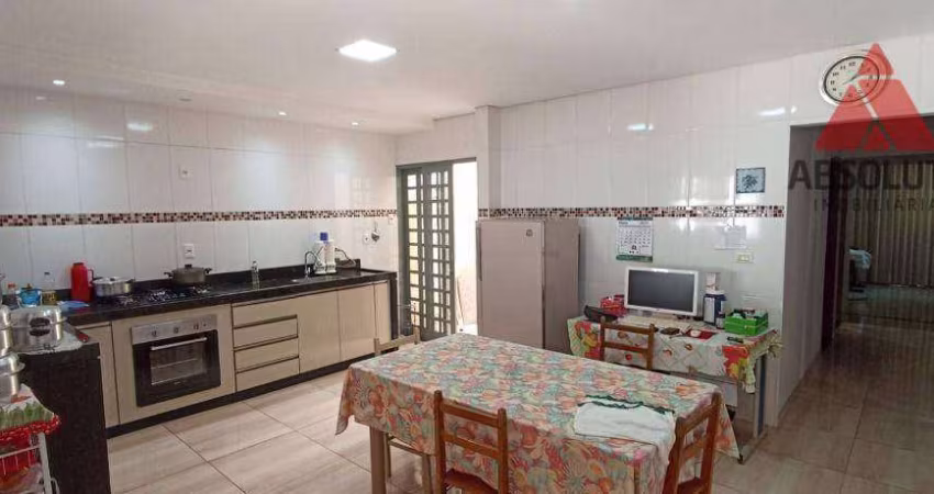 Casa com 3 dormitórios à venda, 119 m² por R$ 549.000,00 - Jardim Adélia - Santa Bárbara D'Oeste/SP