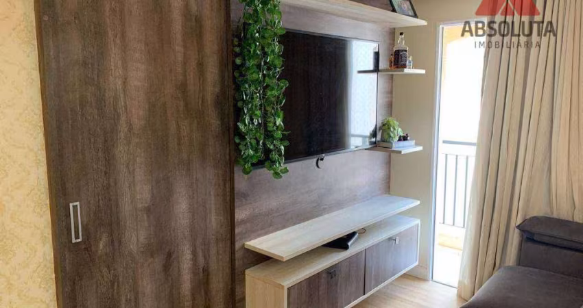 Apartamento com 2 dormitórios à venda, 56 m² por R$ 318.000,00 - Cariobinha - Americana/SP