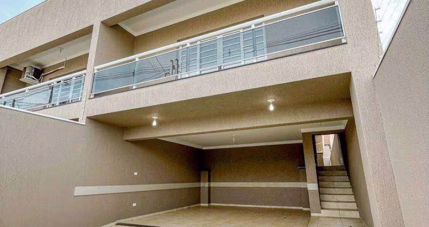 Casa com 3 dormitórios para alugar, 111 m² por R$ 3.080,29/mês - Residencial Boa Vista - Americana/SP