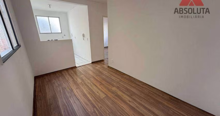 Apartamento com 2 dormitórios para alugar, 46 m² por R$ 1.014,54/mês - Loteamento Industrial Machadinho - Americana/SP
