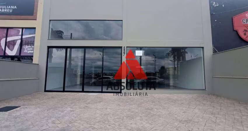 Salão para alugar, 320 m² por r$ 6.700/mês - jardim terramérica i - americana/sp