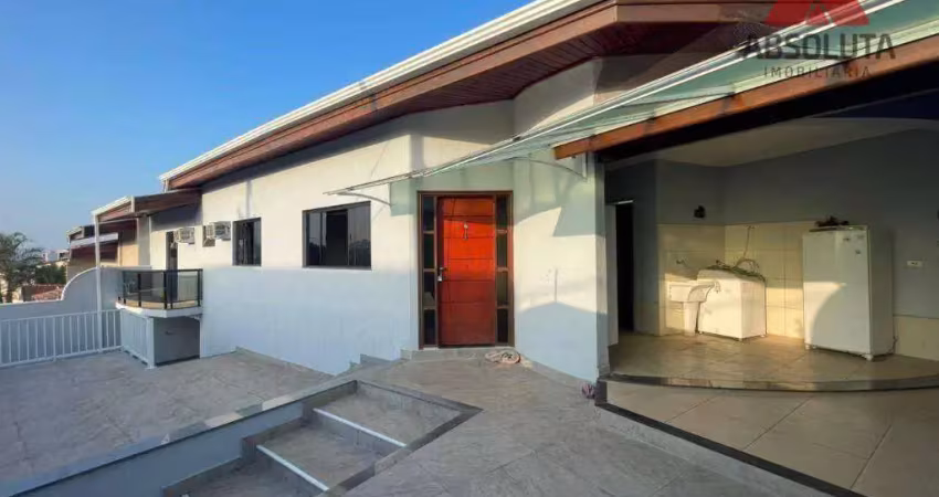 Casa com 3 dormitórios para alugar, 177 m² por r$ 4.500/mês - jardim paulistano - americana/sp