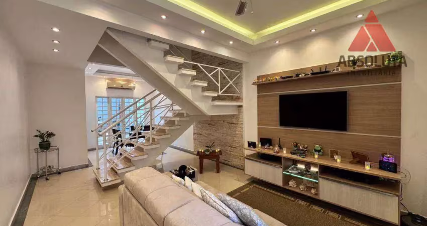 Casa com 3 dormitórios à venda, 130 m² por r$ 1.060.000,00 - cariobinha - americana/sp