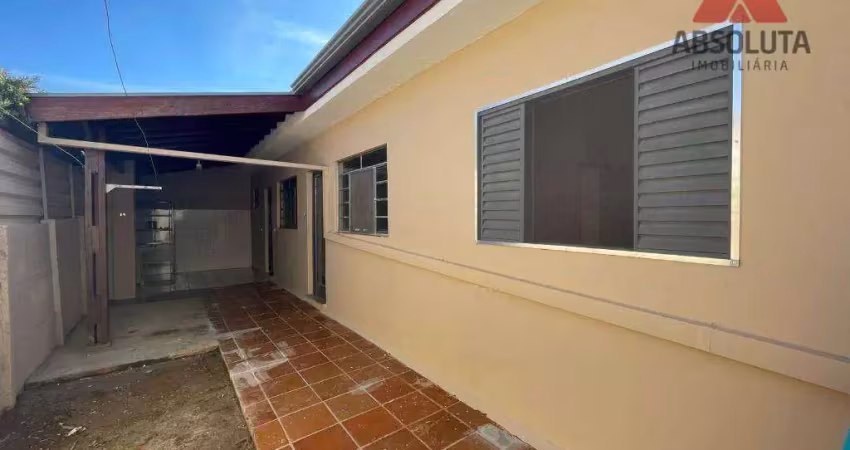 Casa com 1 dormitório para alugar, 55 m² por r$ 1.078,00/mês - cariobinha - americana/sp
