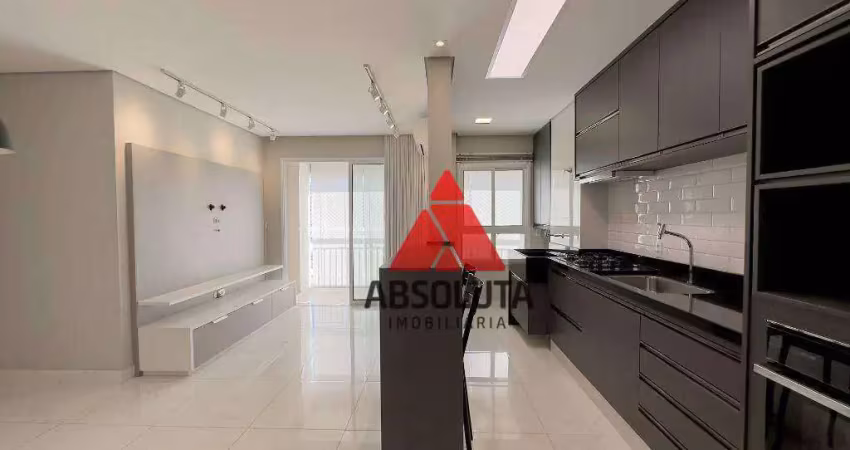 Apartamento com 2 dormitórios à venda, 69 m² por r$ 700.000,00 - vila frezzarim - americana/sp