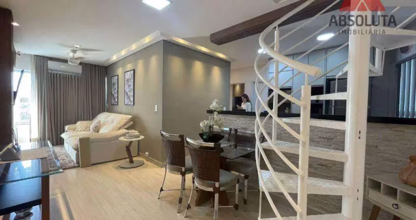 Apartamento com 2 dormitórios, 140 m² - venda por r$ 620.000,00 ou aluguel por r$ 3.512,50/mês - loteamento industrial machadinho - americana/sp
