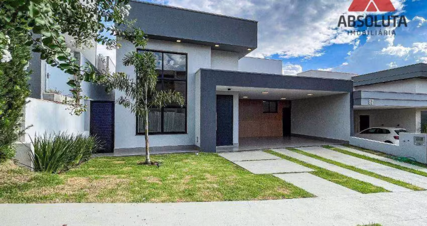 Casa com 3 dormitórios, 163 m² - venda por r$ 1.390.000 ou aluguel por r$ 7.500/mês - loteamento residencial mac knight - santa bárbara d'oeste/sp