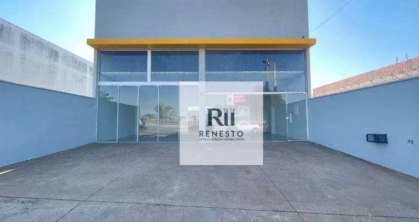 Salão para alugar, 330 m² por r$ 6.000,00/mês - loteamento industrial - santa bárbara d'oeste/sp