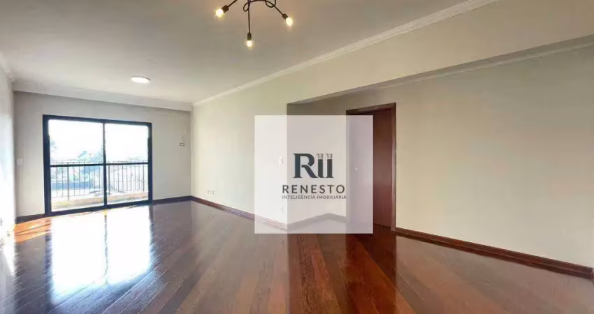 Apartamento com 3 dormitórios para alugar, 130 m² por r$ 3.500/mês - jardim girassol - americana/sp