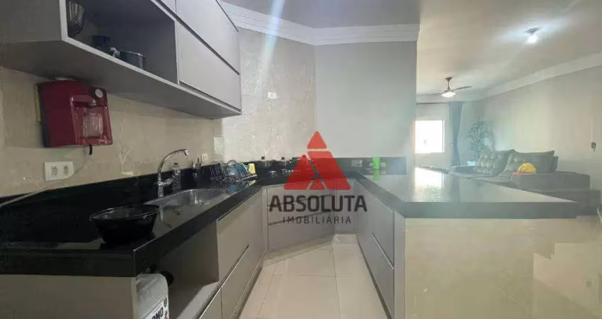 Casa com 3 dormitórios para alugar, 150 m² por r$ 4.600/mês - parque novo mundo - americana/sp