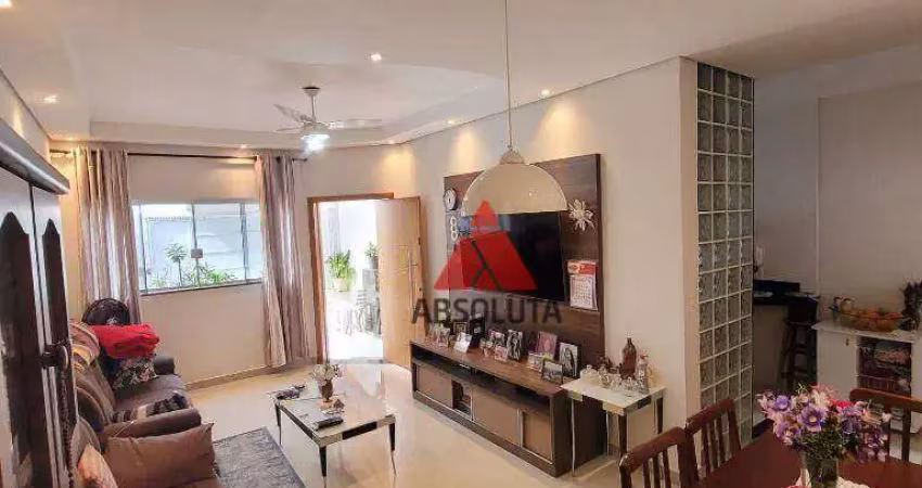 Casa com 3 dormitórios à venda, 95 m² - parque universitário - americana/sp