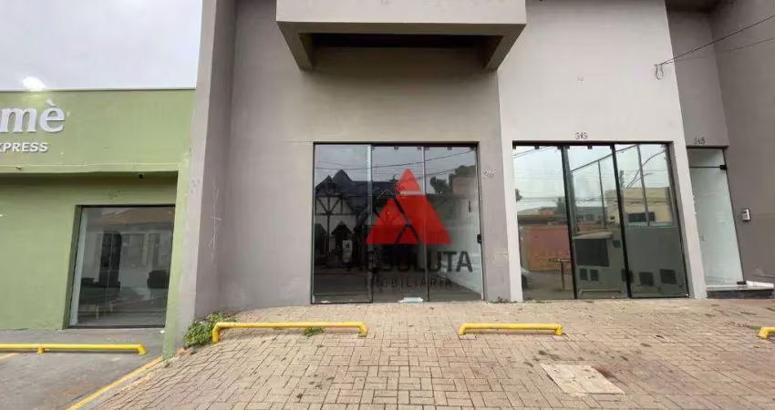 Sala para alugar, 185 m² por r$ 4.500/mês - jardim girassol - americana/sp