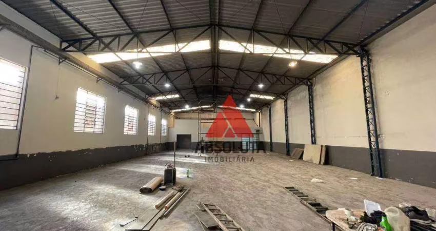 Galpão para alugar, 550 m² por r$ 12.000/mês - distrito industrial i - santa bárbara d'oeste/sp
