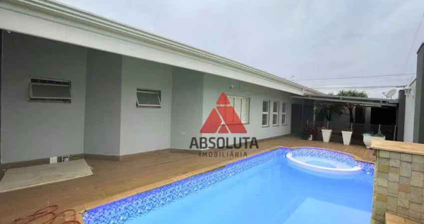 Casa com 3 dormitórios para alugar, 207 m² por r$ 5.500/mês - jardim ipiranga - americana/sp