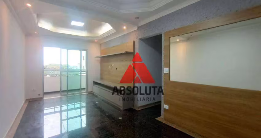Apartamento com 2 dormitórios para alugar, 68 m² por r$ 1.700/mês - jardim glória - americana/sp