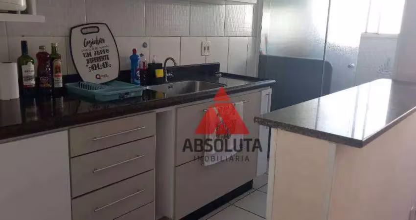 Apartamento com 3 dormitórios à venda, 100 m² por r$ 265.000,00 - vila belvedere - americana/sp