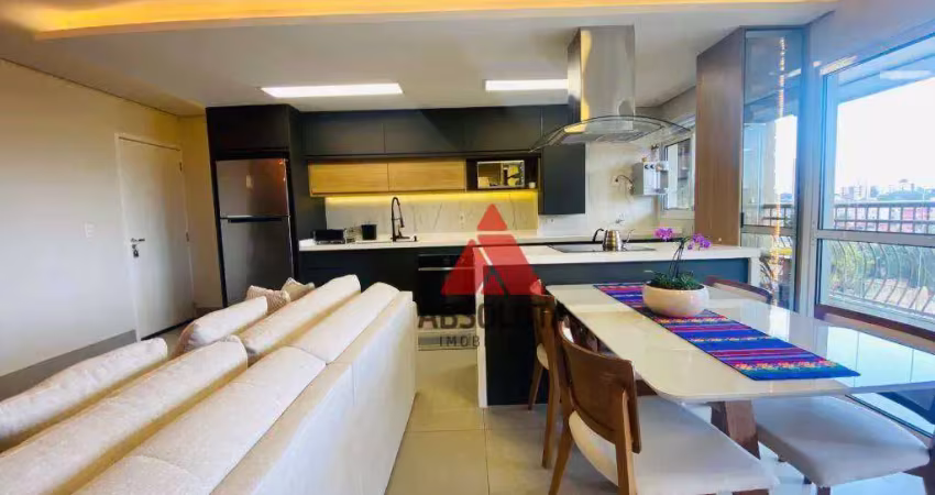 Apartamento com 3 dormitórios à venda, 75 m² por r$ 750.000,00 - vila santa catarina - americana/sp