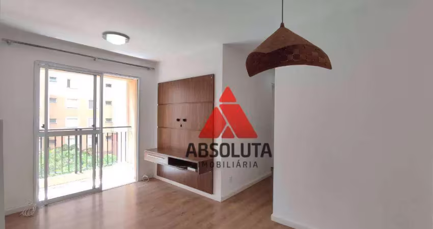 Apartamento com 2 dormitórios, 50 m² - venda por r$ 250.000,00 ou aluguel por r$ 2.134,53/mês - cariobinha - americana/sp