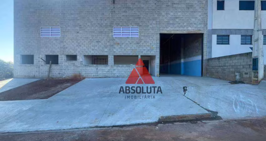 Galpão para alugar, 590 m² por r$ 9.500/mês - americana - americana/sp