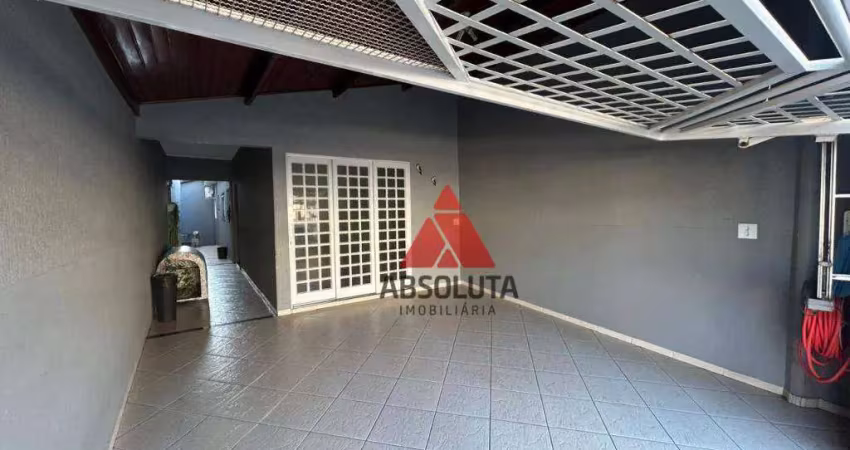 Casa com 2 dormitórios à venda, 170 m² por r$ 400.000,00 - jardim residencial mariana - santa bárbara d'oeste/sp