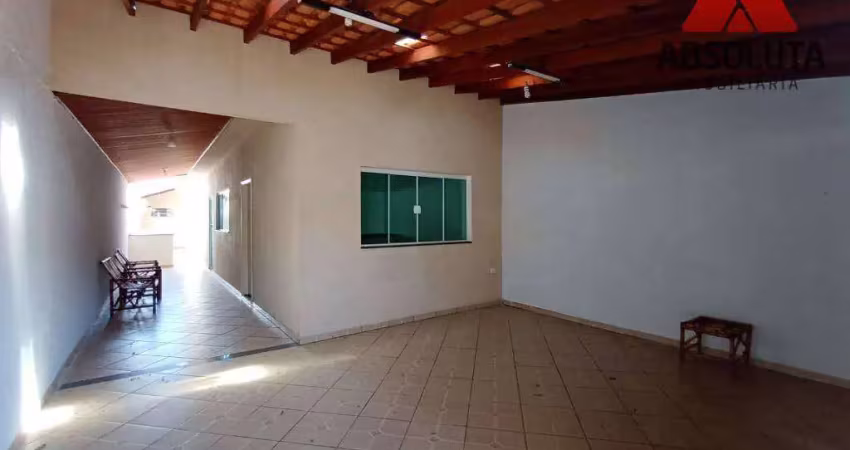 Casa com 3 dormitórios para alugar, 110 m² por r$ 2.160,00/mês - parque das nações - americana/sp