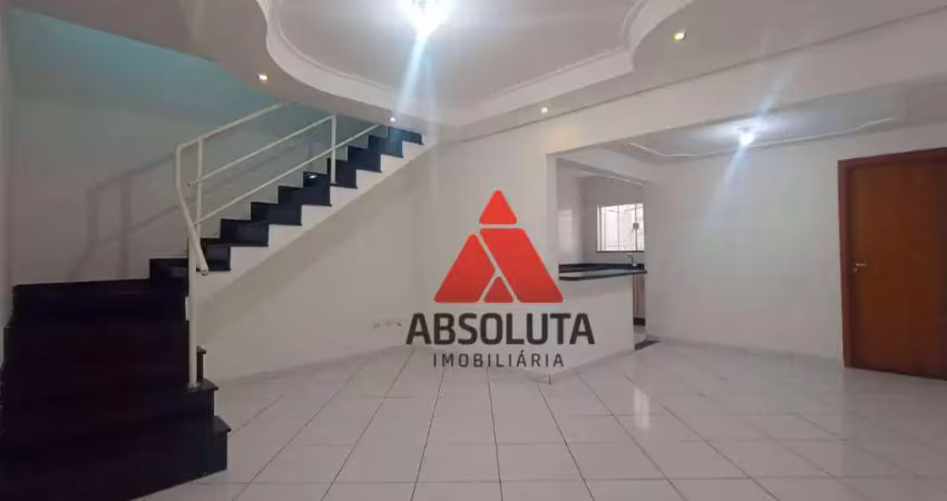 Casa com 3 dormitórios para alugar, 110 m² por r$ 2.300/mês - parque novo mundo - americana/sp