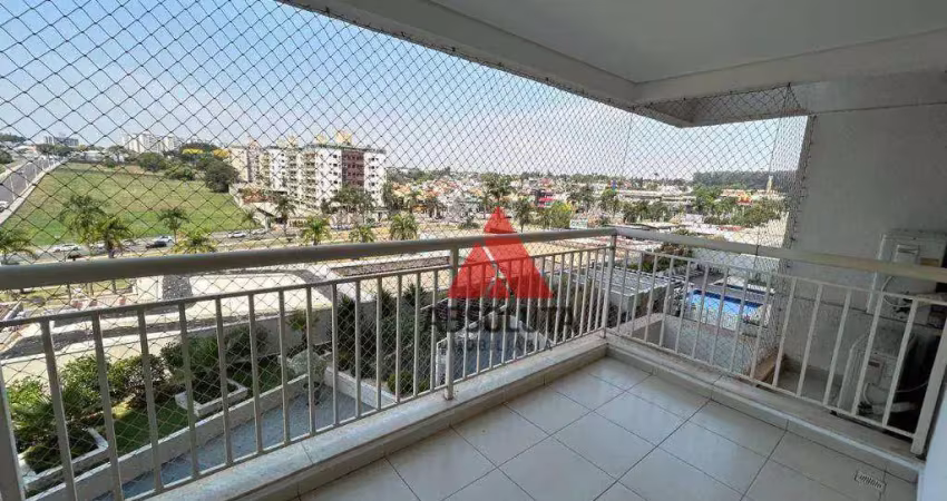 Apartamento com 3 dormitórios para alugar, 97 m² por r$ 4.366,46/mês - vila frezzarim - americana/sp