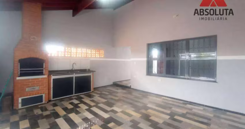 Casa com 3 dormitórios para alugar, 162 m² por r$ 2.400/mês - residencial vale das nogueiras - americana/sp